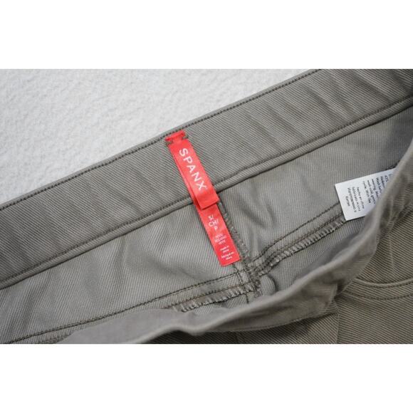 Spanx Leggings Pull On Pants Fitted Stretch Gray With Pockets Womens Sz Small - Picture 5 of 6